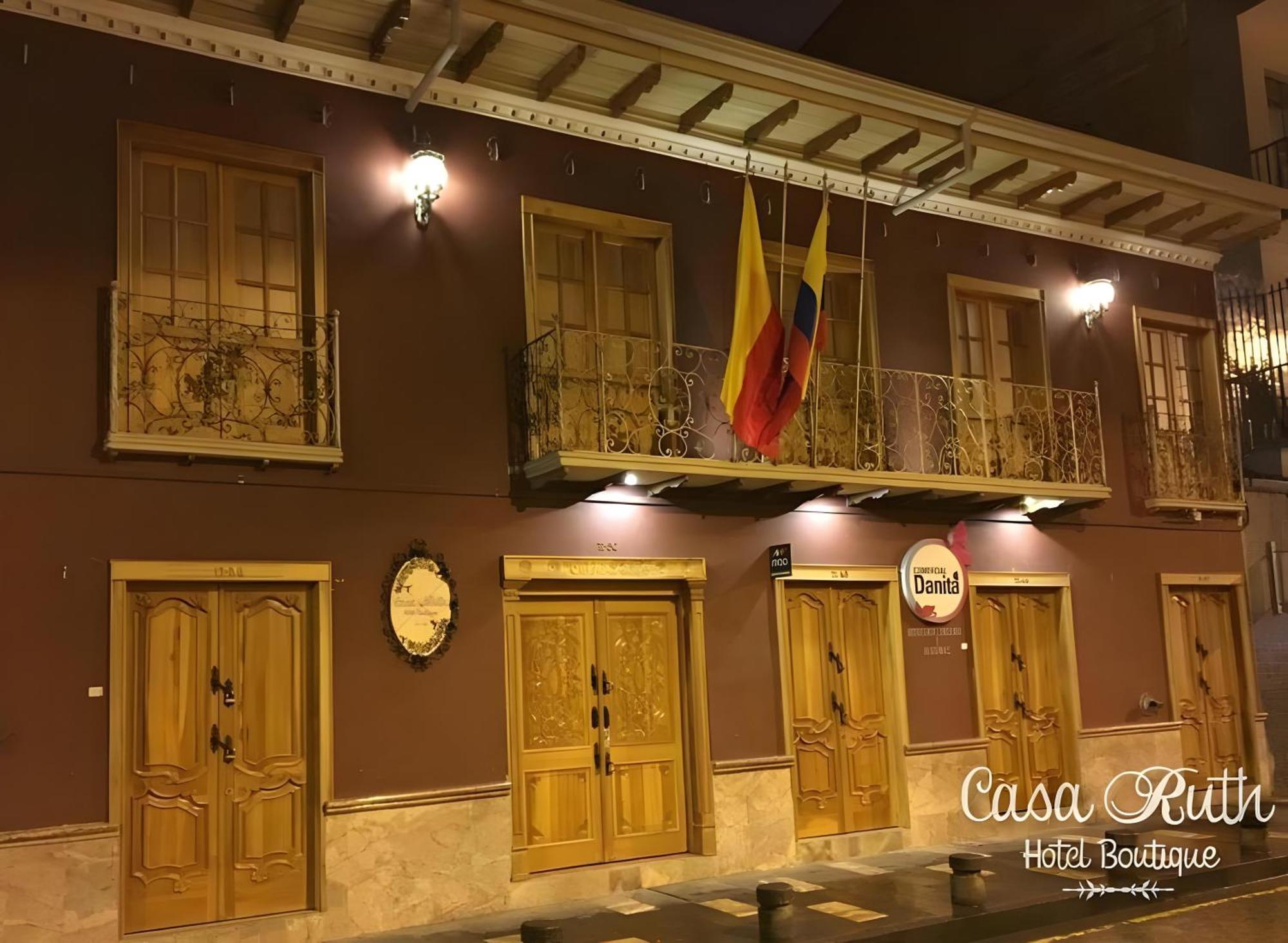 Hotel Boutique Casa Ruth En Cuenca Zewnętrze zdjęcie